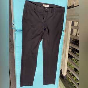 Michael Kors Black Straight Leg Pants